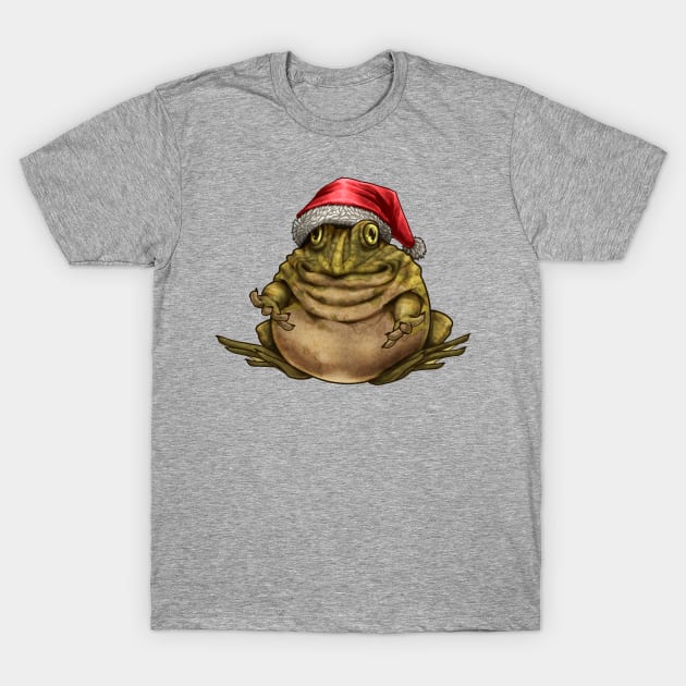 Christmas Frog T-Shirt by Sosnitsky